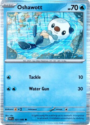 Image of Oshawott 021/086  - Holofoil Miscellaneous Cards & Products - Common