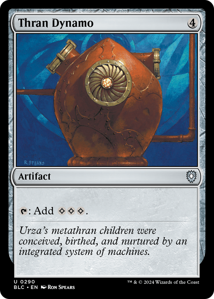 Image of Thran Dynamo (BLC-290) - Bloomburrow Commander