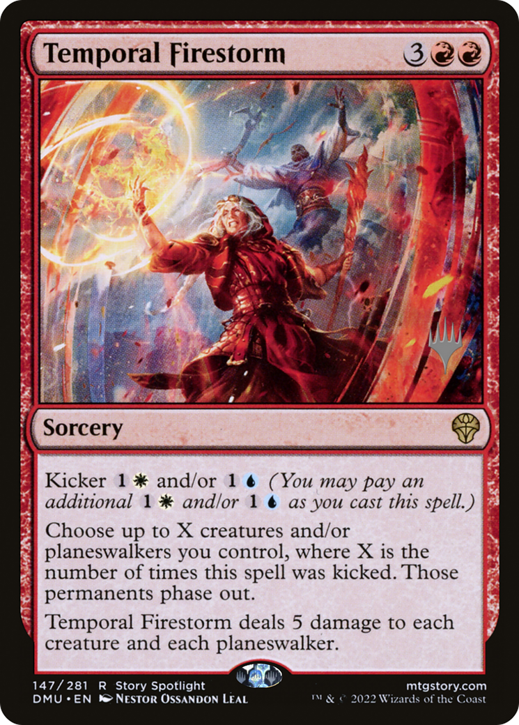 Image of Temporal Firestorm (PPDMU-147) - Dominaria United Promos