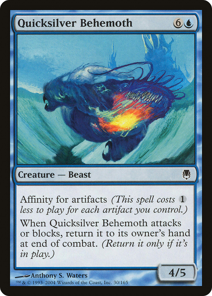 Image of Quicksilver Behemoth (DST-030) - Darksteel