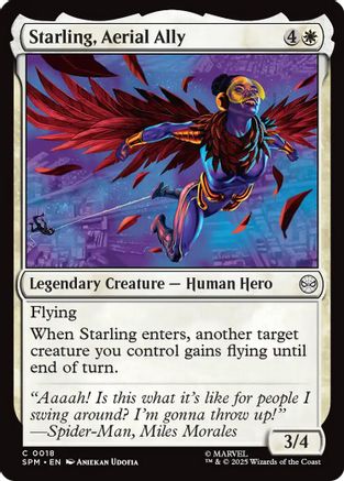 Image of Starling, Aerial Ally (SPM-018) - Marvel's Spider-Man