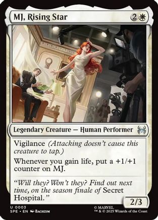 Image of MJ, Rising Star (SPE-003) - Marvel's Spider-Man: Eternal-Legal
