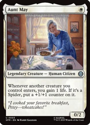 Image of Aunt May (SPM-003) - Marvel's Spider-Man Foil