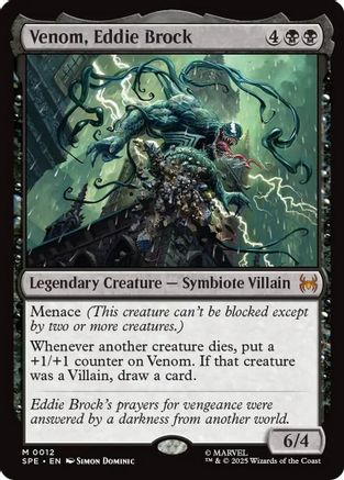 Image of Venom, Eddie Brock (SPE-012) - Marvel's Spider-Man: Eternal-Legal