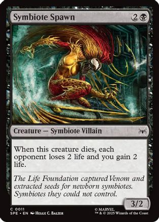 Image of Symbiote Spawn (SPE-011) - Marvel's Spider-Man: Eternal-Legal Foil
