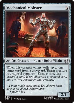 Image of Mechanical Mobster (SPM-168) - Marvel's Spider-Man Foil