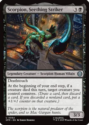 Image of Scorpion, Seething Striker (SPM-064) - Marvel's Spider-Man