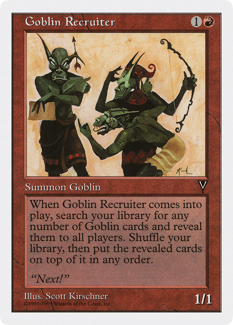 Image of Goblin Recruiter (ATH-014) - Anthologies
