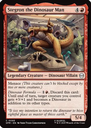 Image of Stegron the Dinosaur Man (SPM-095) - Marvel's Spider-Man