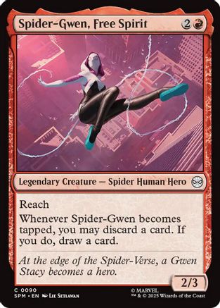 Image of Spider-Gwen, Free Spirit (SPM-090) - Marvel's Spider-Man