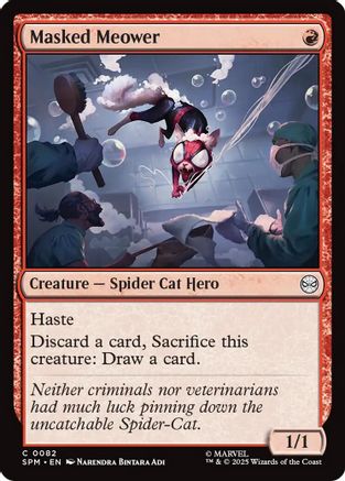 Image of Masked Meower (SPM-082) - Marvel's Spider-Man