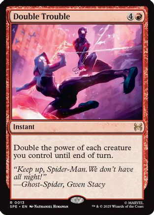 Image of Double Trouble (SPE-013) - Marvel's Spider-Man: Eternal-Legal