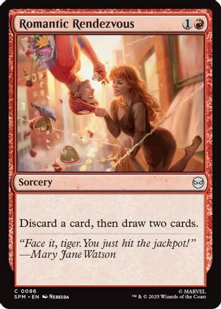 Image of Romantic Rendezvous (SPM-086) - Marvel's Spider-Man Foil