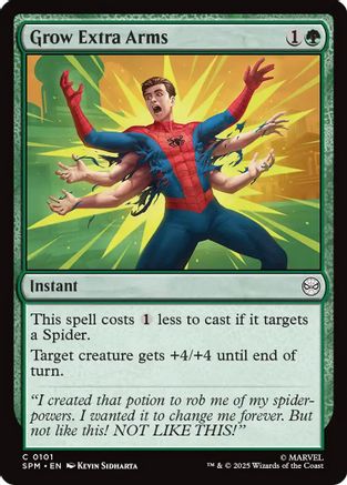 Image of Grow Extra Arms (SPM-101) - Marvel's Spider-Man Foil