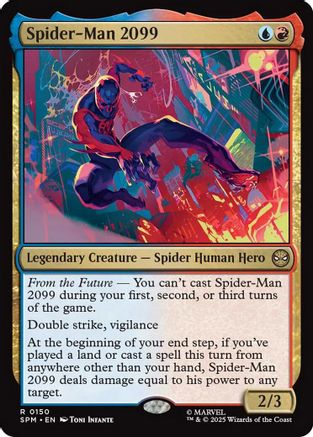 Image of Spider-Man 2099 (SPM-150) - Marvel's Spider-Man Foil