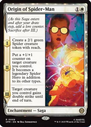 Image of Origin of Spider-Man (SPM-009) - Marvel's Spider-Man Foil