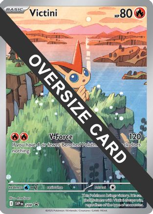 Image of Victini 208  - Holofoil Jumbo Cards - Promo