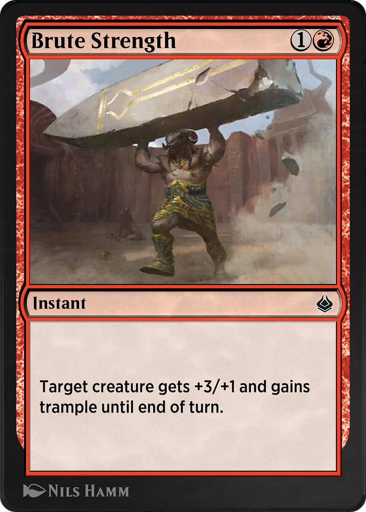 Image of Brute Strength (AKR-142) - Amonkhet Remastered