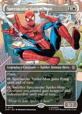 Image of Spectacular Spider-Man (Borderless) (SPM-014) - Marvel's Spider-Man