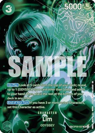 Image of Lim (SP) (OP09-037) - Legacy of the Master Foil