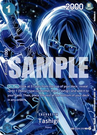 Image of Tashigi (SP) (OP06-050) - Legacy of the Master Foil