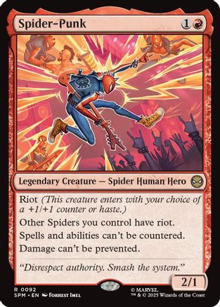 Image of Spider-Punk (SPM-092) - Marvel's Spider-Man Foil