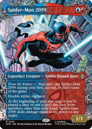 Image of Spider-Man 2099 (0216) (Borderless) (SPM-216) - Marvel's Spider-Man