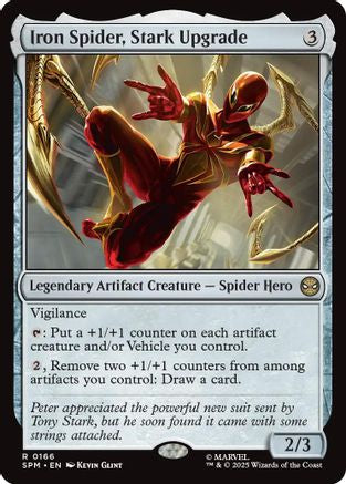 Image of Iron Spider, Stark Upgrade (SPM-166) - Marvel's Spider-Man Foil