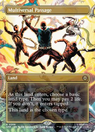 Image of Multiversal Passage (Borderless) (SPM-206) - Marvel's Spider-Man