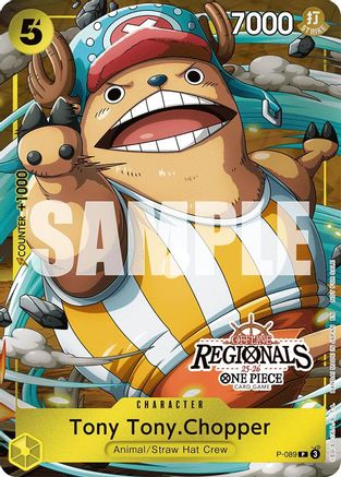 Image of Tony Tony.Chopper (Offline Regional Participation Pack 2025 Vol.2) (P-089) - One Piece Promotion Cards Foil