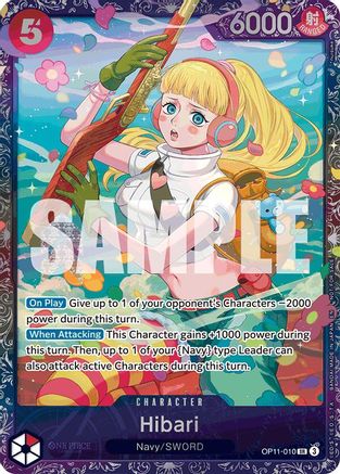 Image of Hibari (Treasure Cup August 2025) (OP11-010) - One Piece Promotion Cards Foil