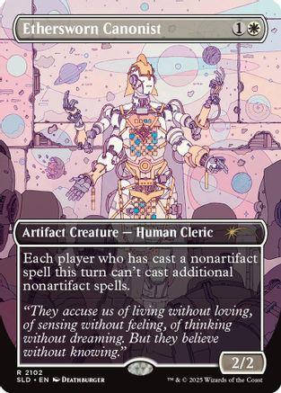 Image of Ethersworn Canonist (SLD-2102) - Secret Lair Drop Series