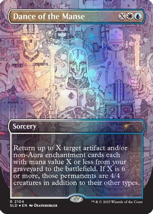 Image of Dance of the Manse (Galaxy Foil) (SLD-2104) - Secret Lair Drop Series Foil