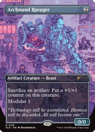 Image of Arcbound Ravager (2105) (SLD-2105) - Secret Lair Drop Series