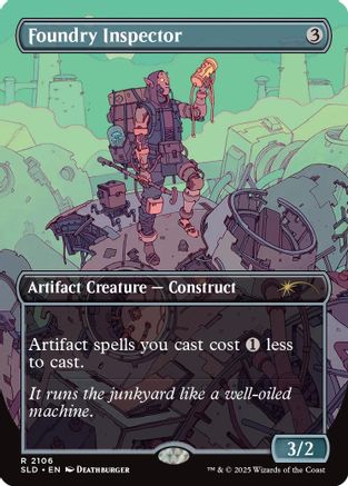 Image of Foundry Inspector (SLD-2106) - Secret Lair Drop Series