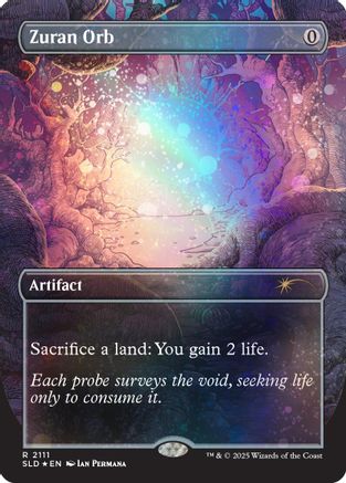 Image of Zuran Orb (Galaxy Foil) (SLD-2111) - Secret Lair Drop Series Foil