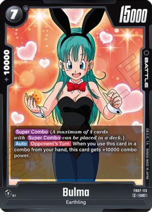 Image of Bulma (FB07-113) - Wish For Shenron