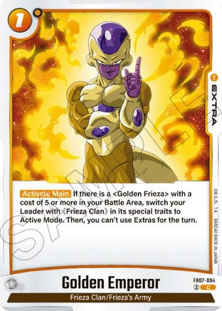Image of Golden Emperor (FB07-094) - Wish For Shenron