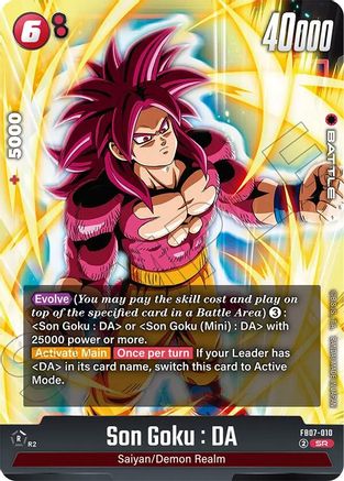 Image of Son Goku : DA - FB07-010 (FB07-010) - Wish For Shenron Holofoil