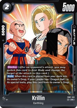 Image of Krillin (FB07-103) - Wish For Shenron Holofoil