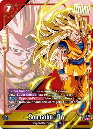 Image of Son Goku : DA - FB07-009 (Alternate Art) (FB07-009) - Wish For Shenron Holofoil