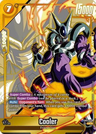 Image of Cooler (Alternate Art) (FB07-078) - Wish For Shenron Holofoil