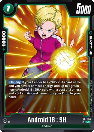 Image of Android 18 : SH (FB07-055) - Wish For Shenron