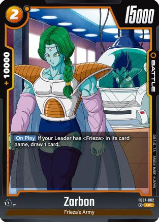 Image of Zarbon (FB07-082) - Wish For Shenron