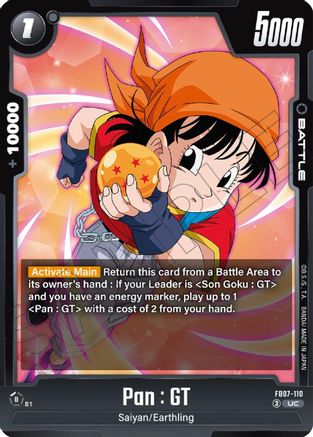 Image of Pan : GT (FB07-110) - Wish For Shenron