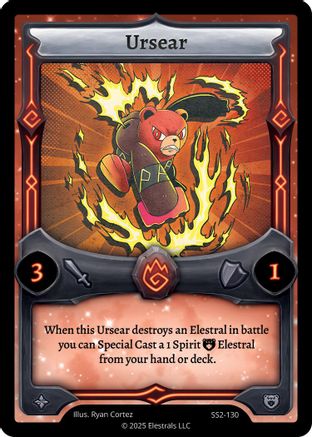 Image of Ursear (SS2-130) - Shattered Stars Chapter 2 SS2 Reverse Holo