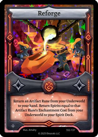 Image of Reforge (SS2-137) - Shattered Stars Chapter 2 SS2 Holo