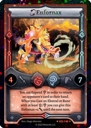 Image of Enfornax (Stellar) (SS2-140) - Shattered Stars Chapter 2 SS2 Reverse Holo