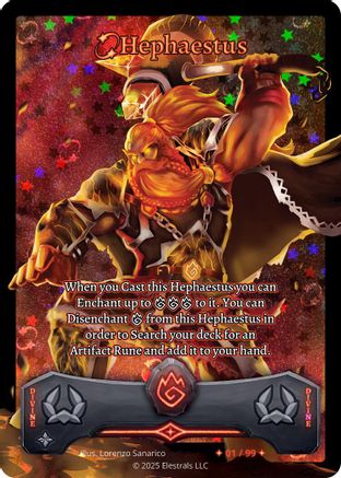Image of Hephaestus (Serialized) (/99) - Shattered Stars Chapter 2 SS2 Holo