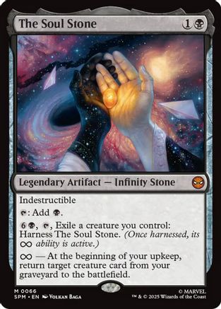 Image of The Soul Stone (SPM-066) - Marvel's Spider-Man Foil